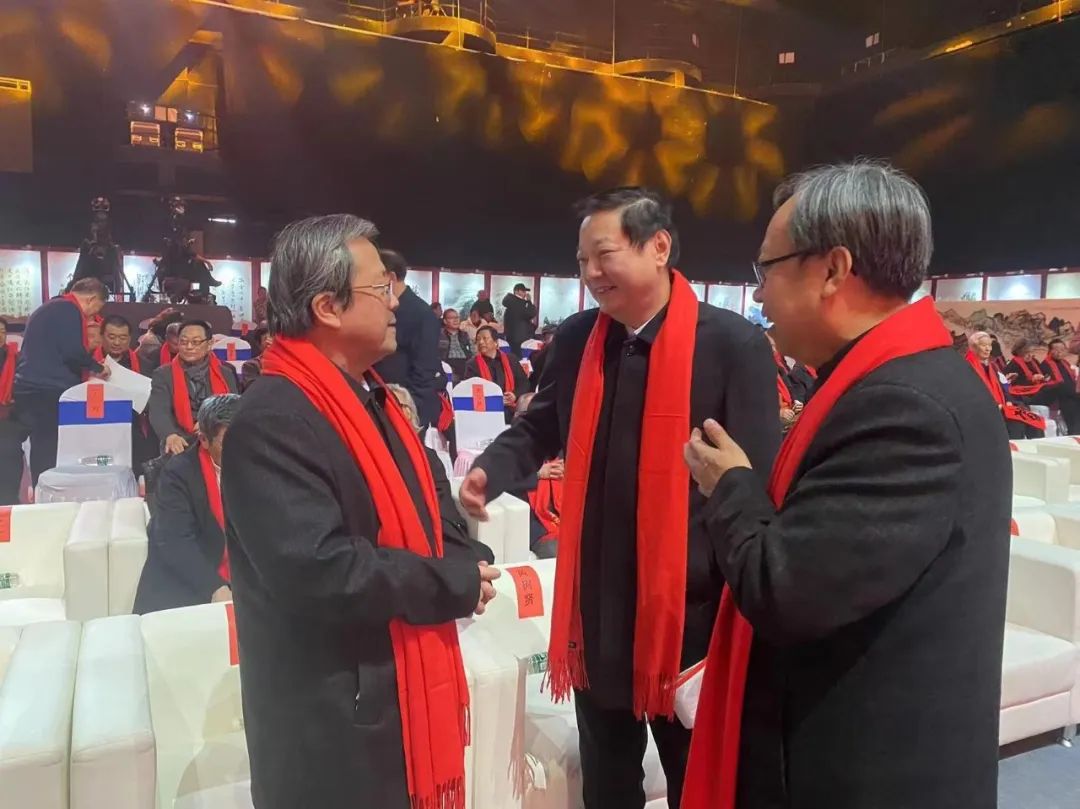 佘玉奇出席大美之春——2024美术界春节联欢会